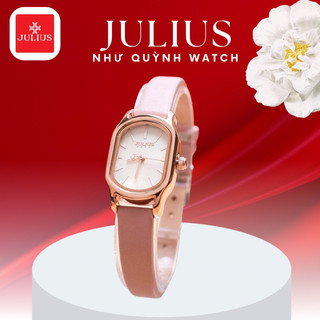 Đồng hồ nữ ja-1112c julius hàn quốc dây da / dây thép