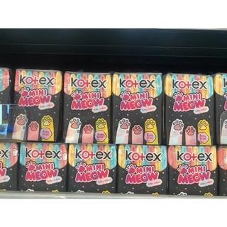 Băng vệ sinh Kotex Mini Meow 24cm 8 Miếng