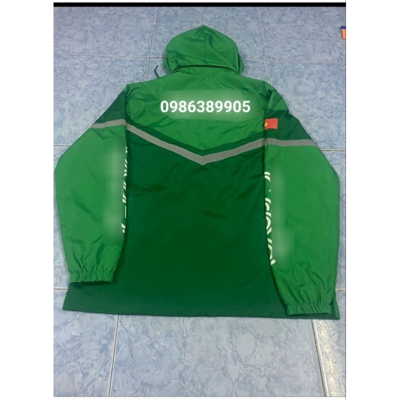 Áo khoác xe công nghệ mẫu mới tay bo thun
