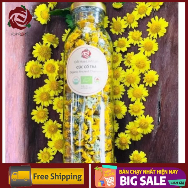 Cúc Cổ Trà Hữu Cơ Karose 20gr, Giảm Căng Thẳng Mệt Mỏi, Stress, Mất Ngủ
