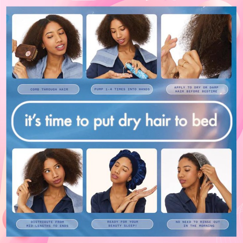 Mặt nạ tóc ban đêm amika Dream Routine Overnight Hydration Treatment 30ml