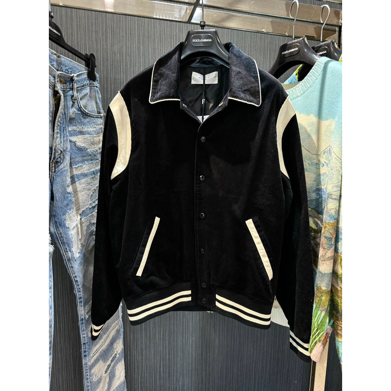 Áo Bomber Jackets - Celine - Teddy Velvet Material