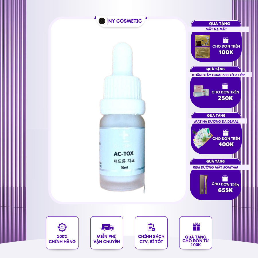 Serum mụn, Tinh chất dành cho mụn AC- TOX Dr.Shee