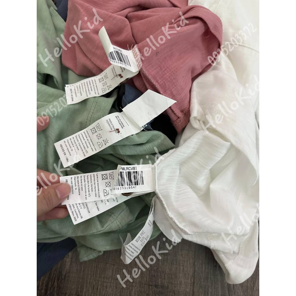 Áo thun cotton xước cho bé