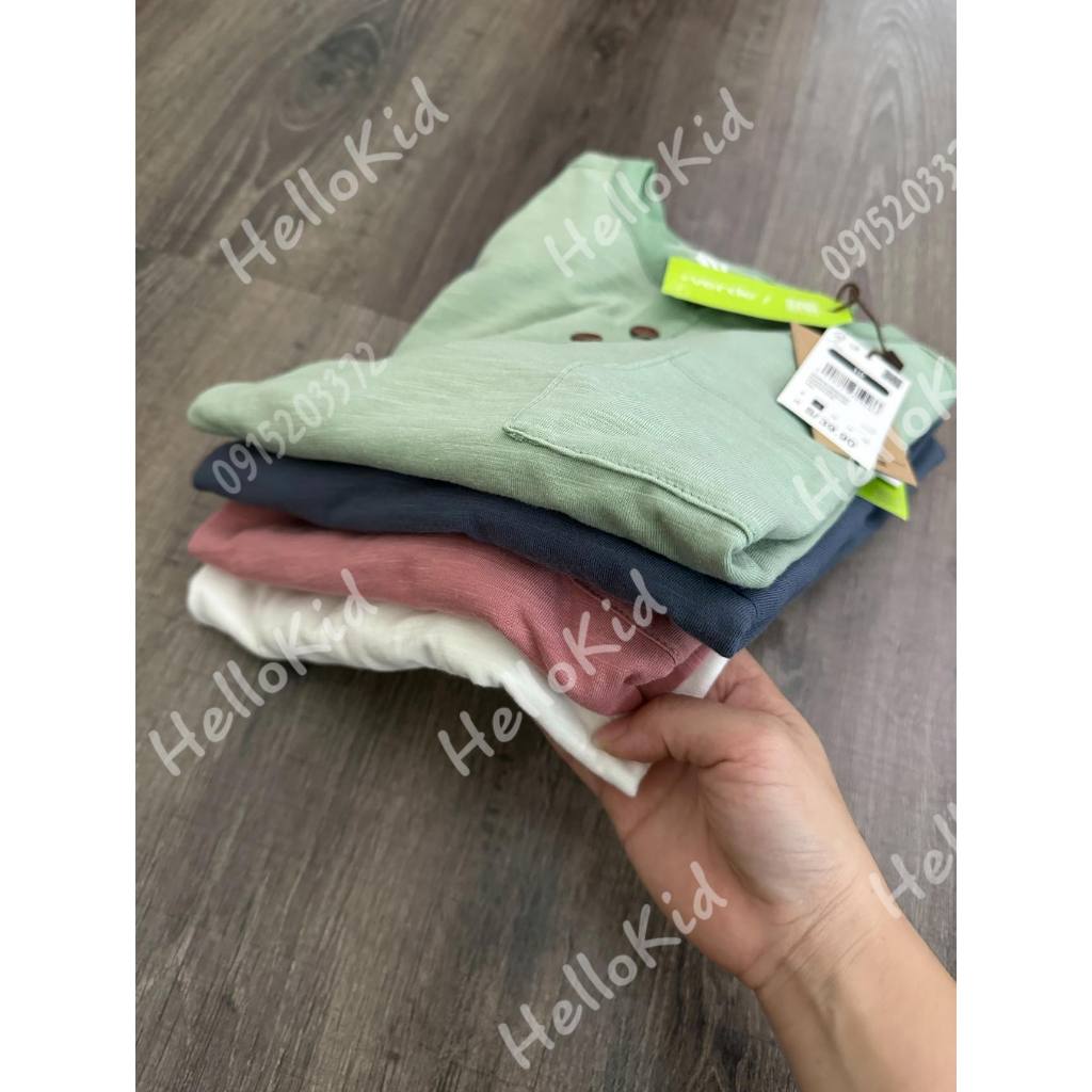 Áo thun cotton xước cho bé