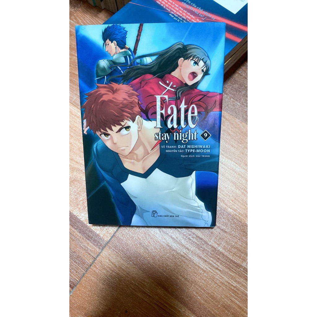 Vở đọc truyên.tranh Fate Stay Night, Waltz, Natsumes Book of Friend, Nozaki cũ như ảnh