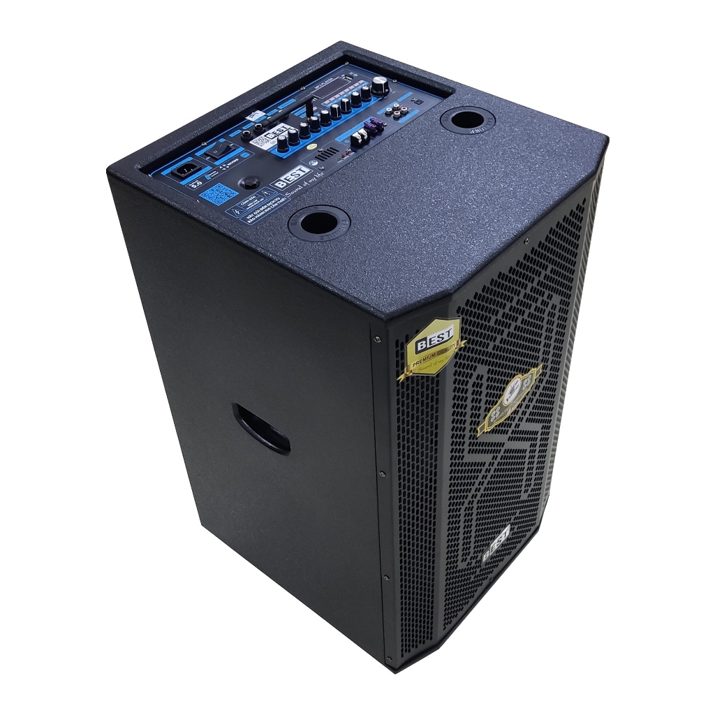 Loa kéo Best 6850 | Bass 4 Tấc , Kèm 2 Micro