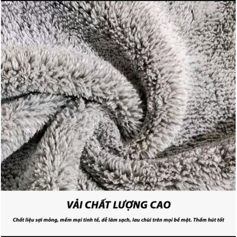 Khăn lau bếp đa năng bằng sợi than tre, khăn lau tay nhà bếp siêu thấm hút, kháng khuẩn