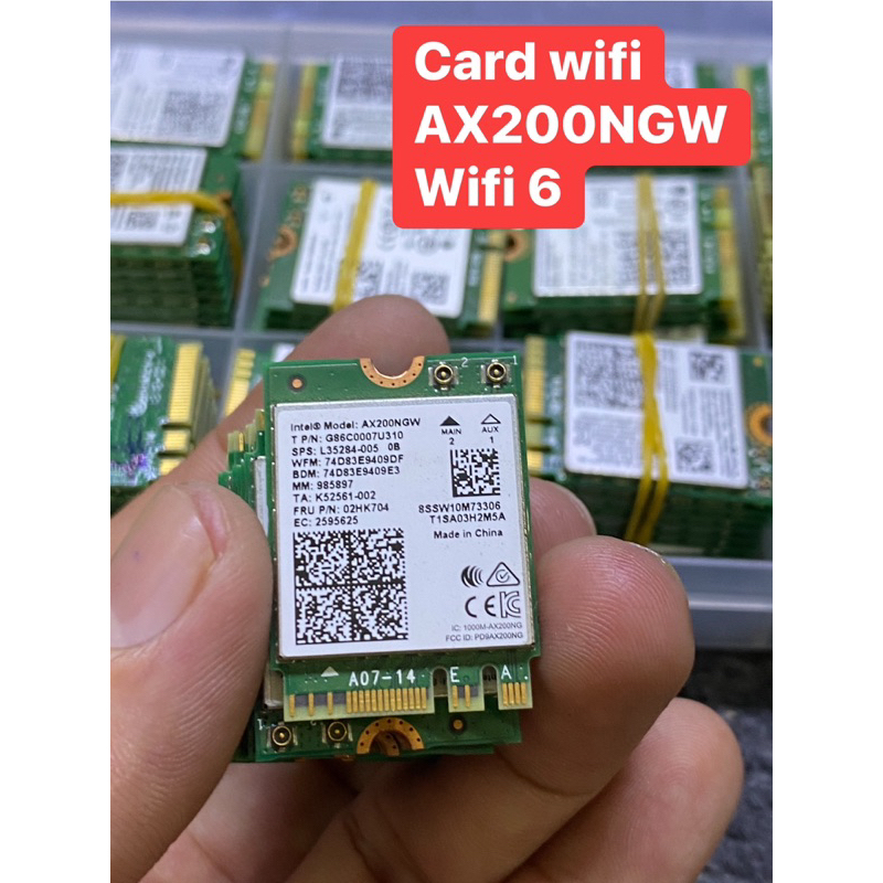 Card wifi Ax200NGW / blutooth 5.0