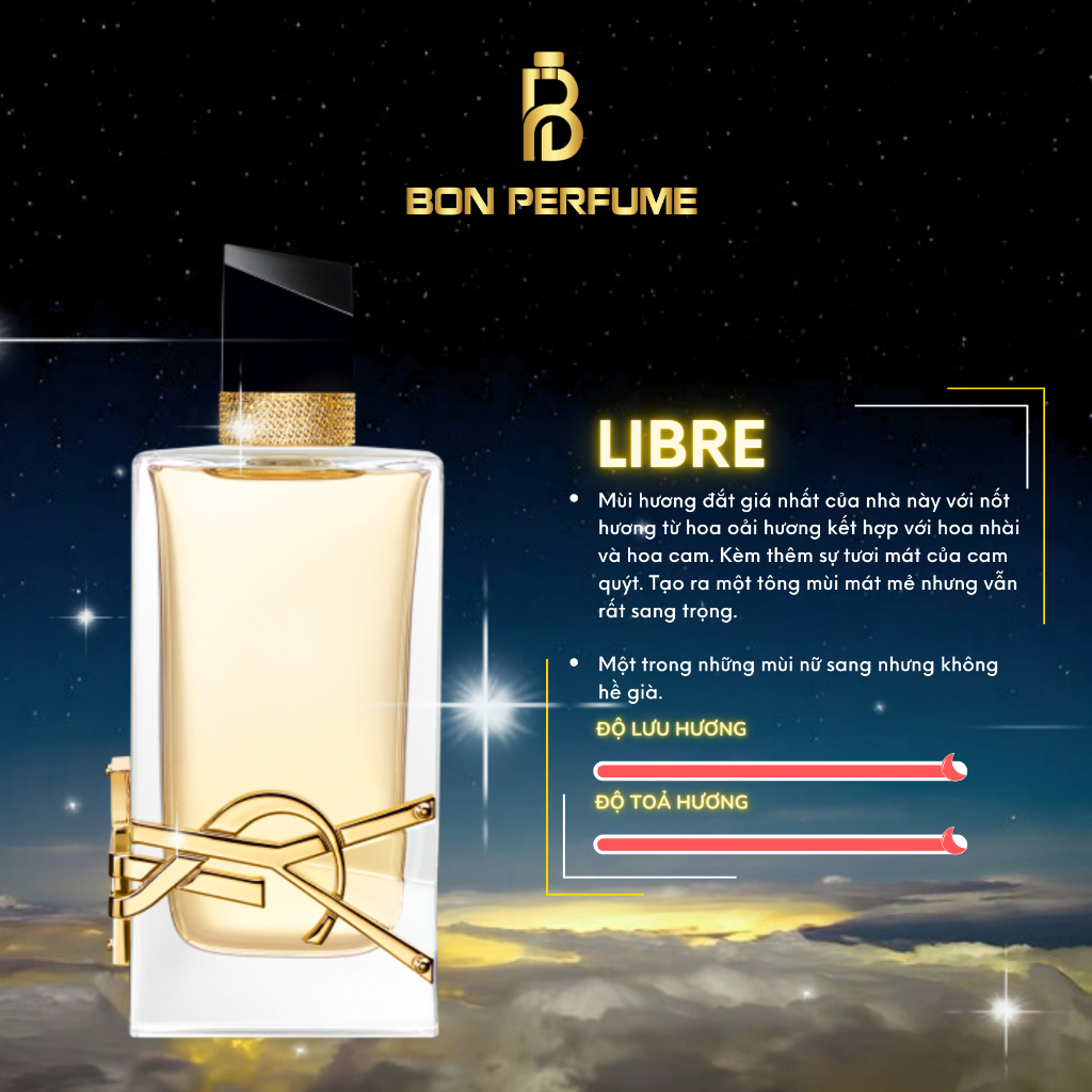 Nước hoa Y.S.L - Libre EDP 10ml | BON PERFUME