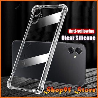 Ốp lưng chống va đập Samsung Galaxy A05 A05S M14 M24 M34 M54 5G dẻo trong suốt cao cấp bo 4 góc chống va đập