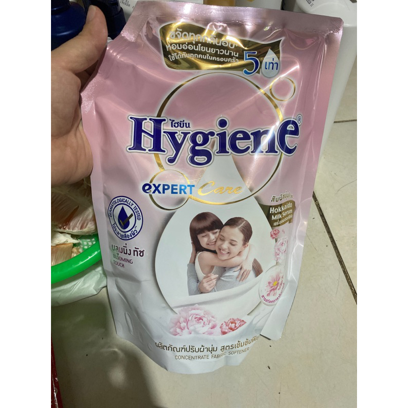 Nước xả vải Hygiene đậm đặc Milky túi 1.3 lít