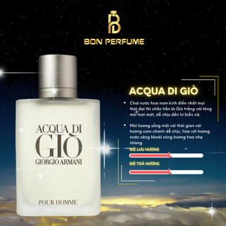 Nước hoa giò trắng 10ml | bon perfume