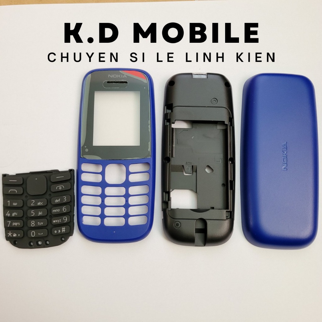 Bộ vỏ thay thế dành cho Nokia 105  - Shop Dung