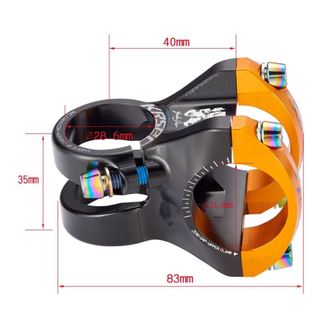 Potang Xe Đạp KRSEC TR2 31.8 40mm 0 Độ