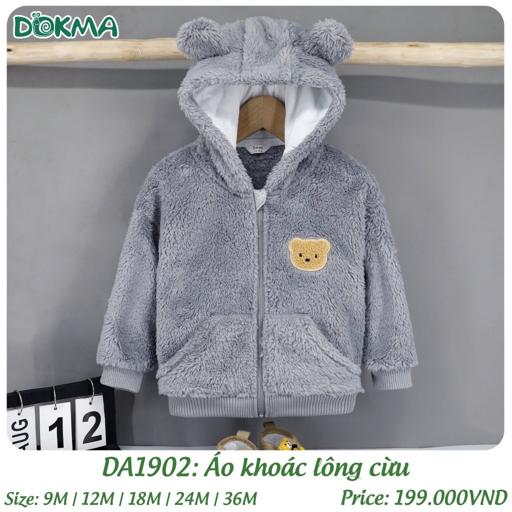 DA1902 - Áo khoác lông cừu dokma -ms