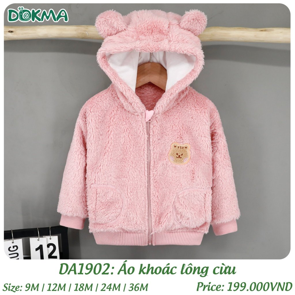 DA1902 - Áo khoác lông cừu dokma -ms