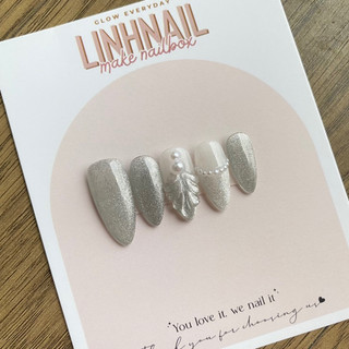 L035 nailbox handmade mắt mèo gel nổi