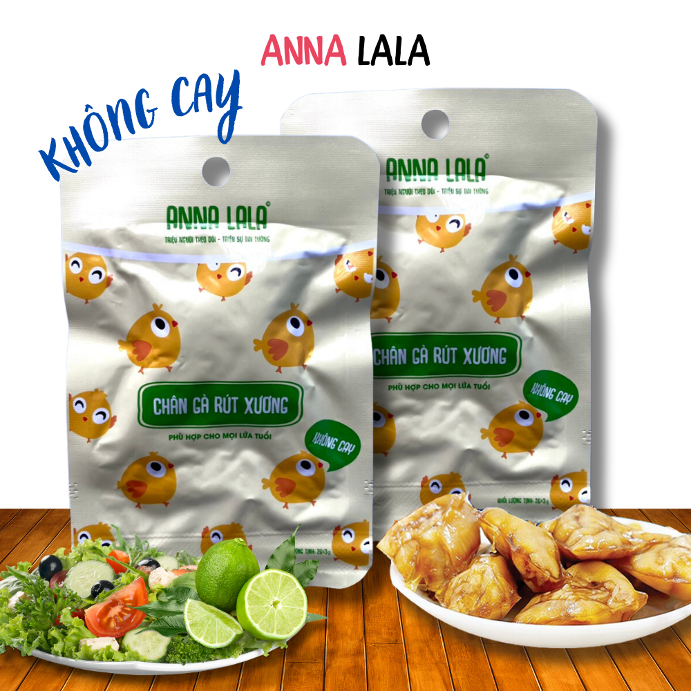 Combo 10 cái chân gà rút xương Không Cay-chân gà rút xương ăn liền không cay ngon ăn là ghiền