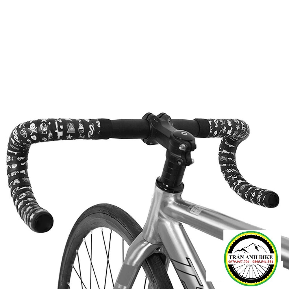 Dây quấn  ghi đông xe đạp EVA PU Phát Quang Buổi Tối