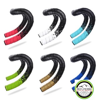 Dây quấn ghi đông xe đạp vân carbon 3k bar tape