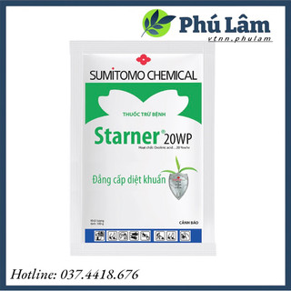 STARNER 20WP Diệt nấm, vi khuẩn thối nhũn trên các loại cây trồng, hoa kiểng