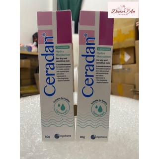 Ceradan hydra moisturser 80g kem dưỡng cho da khô rất khô bs an
