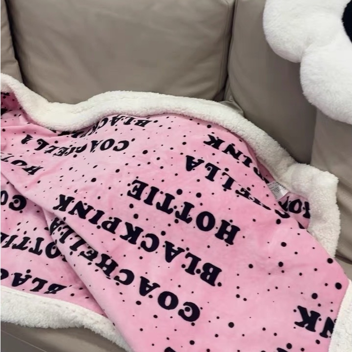 CHĂN LÔNG CỪU| CHĂN LÔNG CỪU ĐƠN BLACKPINK KÍCH THƯỚC 1M5X2M