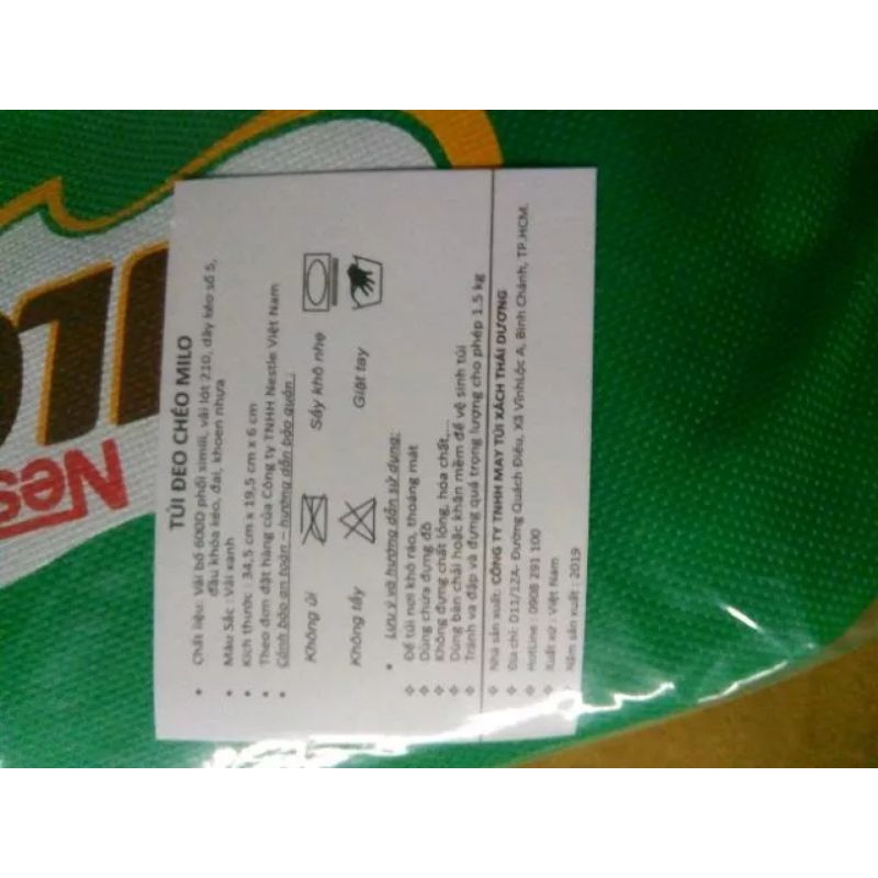 Túi đeo chéo Milo