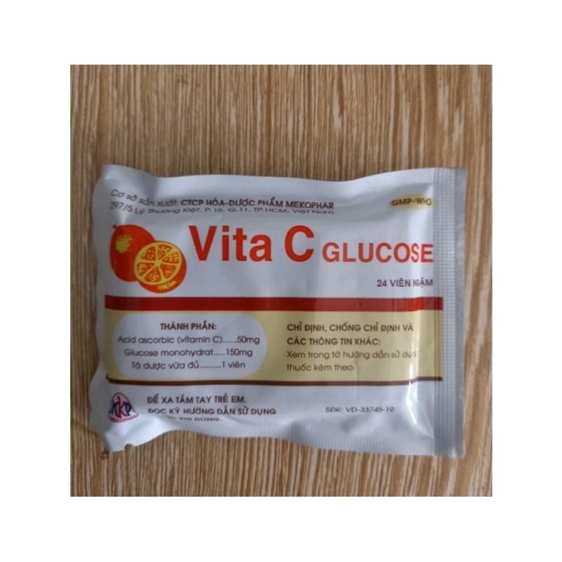 Vitamin C ngậm tăng đề kháng - giá 1 gói
