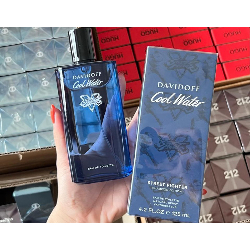 Nước hoa nam Davidoff Cool Water Street Fighter Champion Summer Edition For Him 125ml