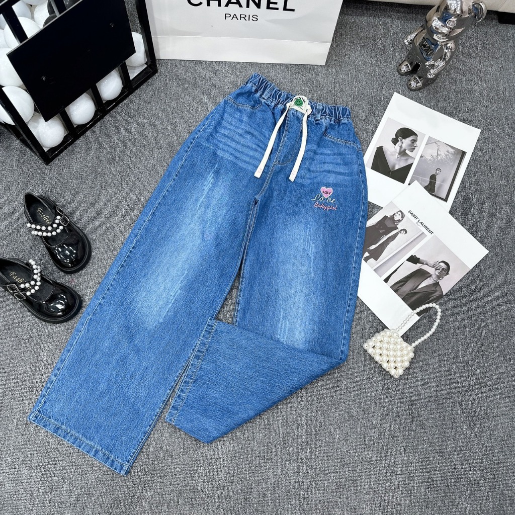 Quần Jean bé gái Quảng châu đại cồ cao cấp