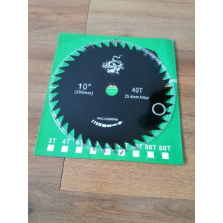 Lưỡi cắt cỏ tròn 255MM 40 răng