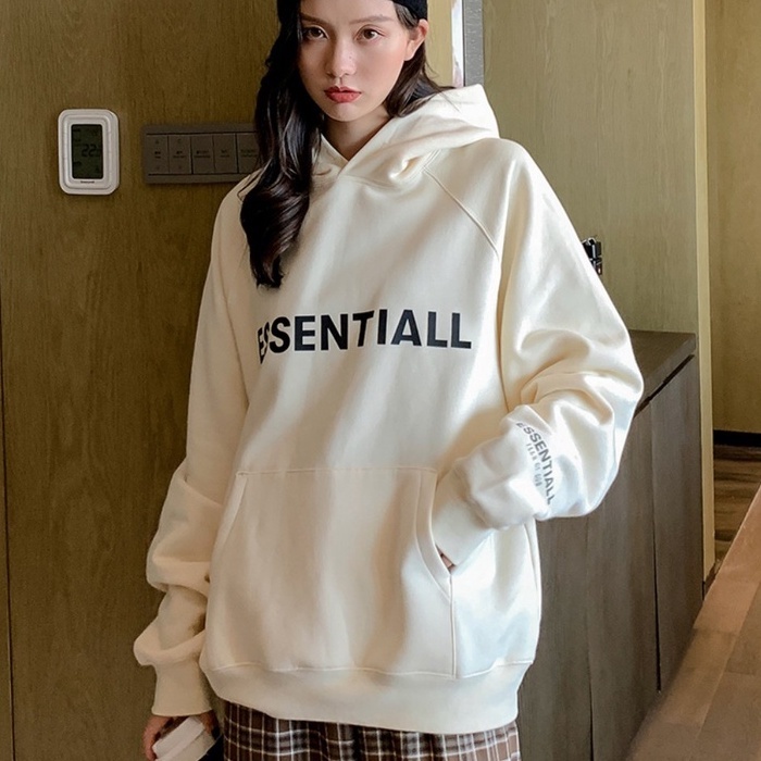 Áo Hoodie Essential FG Nam Nữ Phối Mũ Trùm Đầu 2 Lớp Cao Cấp, ÁO HOODIE UNISEX Nam Nữ BASIC CAO CẤP