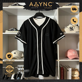 (Auth) Áo Bóng Chày New Era Baseball Jersey Màu Đen CODE: 13334764 - Async Studio