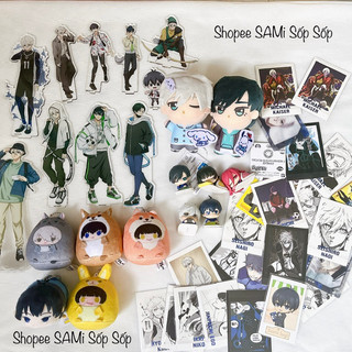 Lucky box Blue Lock standee card Bluelock pack nhân phẩm
