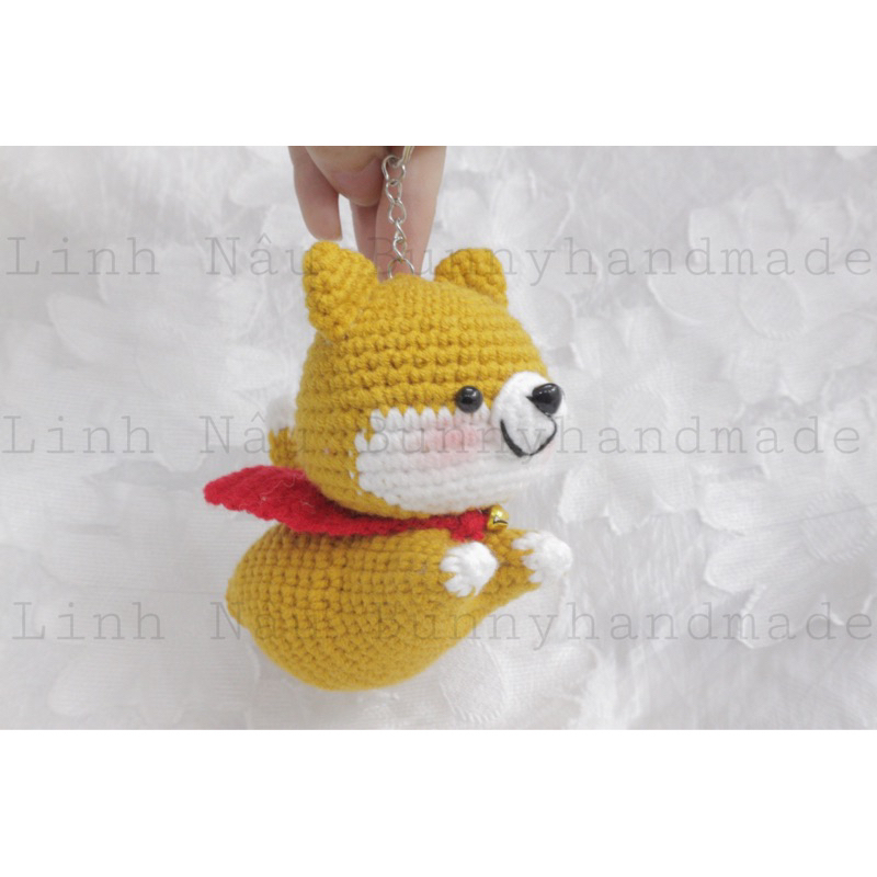 Móc khoá shiba pay. kéo sang trái để xem ảnh thật