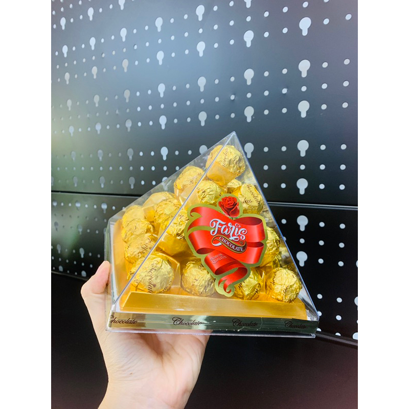 Socola tháp viên đậu phộng Foris hộp 208gram