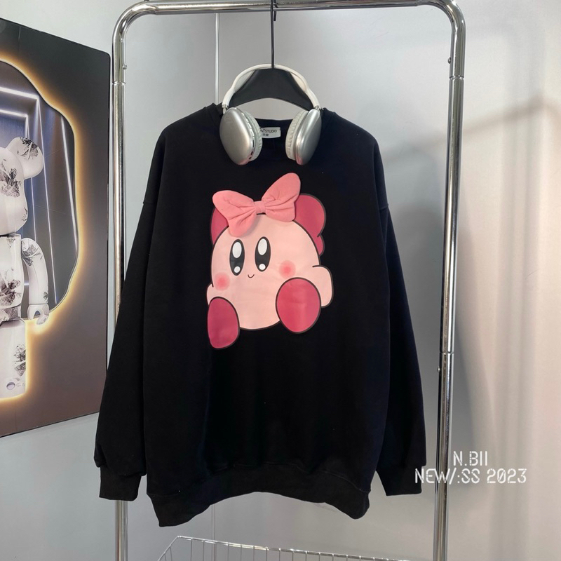 Nỉ hoạt hình đính nơ siêu cute