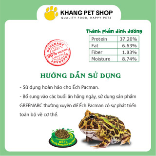 Thức ăn ẾCH PACMAN - Pacman Frog