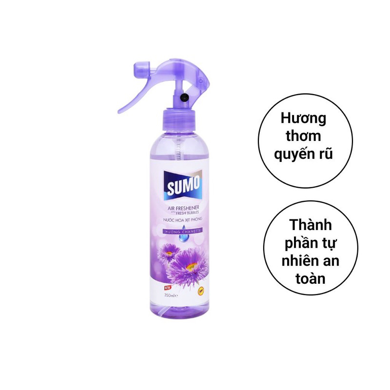 Nước hoa xịt phòng Sumo 350ml đủ mùi cam kết chính hãng 100%