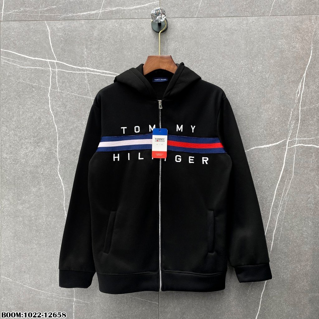 Áo Hoodie TOMMY Hilfiger Thêu Logo Có Mũ  , Áo Thể Thao Nam Nữ full Màu hot trend  Chất Poly Cao Cấp 2024