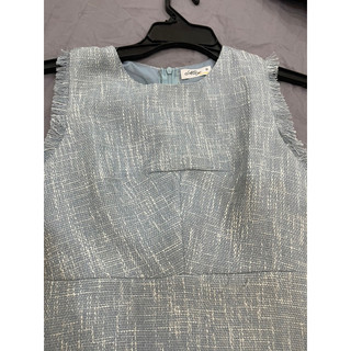 thanh lý đầm vải tweed