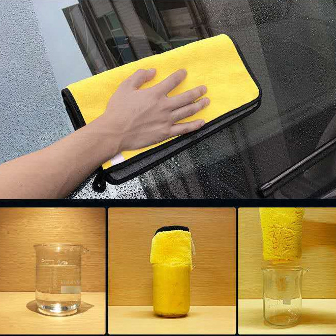 Khăn Lau Xe Ô Tô Chuyên Dụng Khăn Lau Xe Ô Tô Microfiber Cao Cấp Dùng Đa Năng Thấm Hút Tốt Không Xù Lông