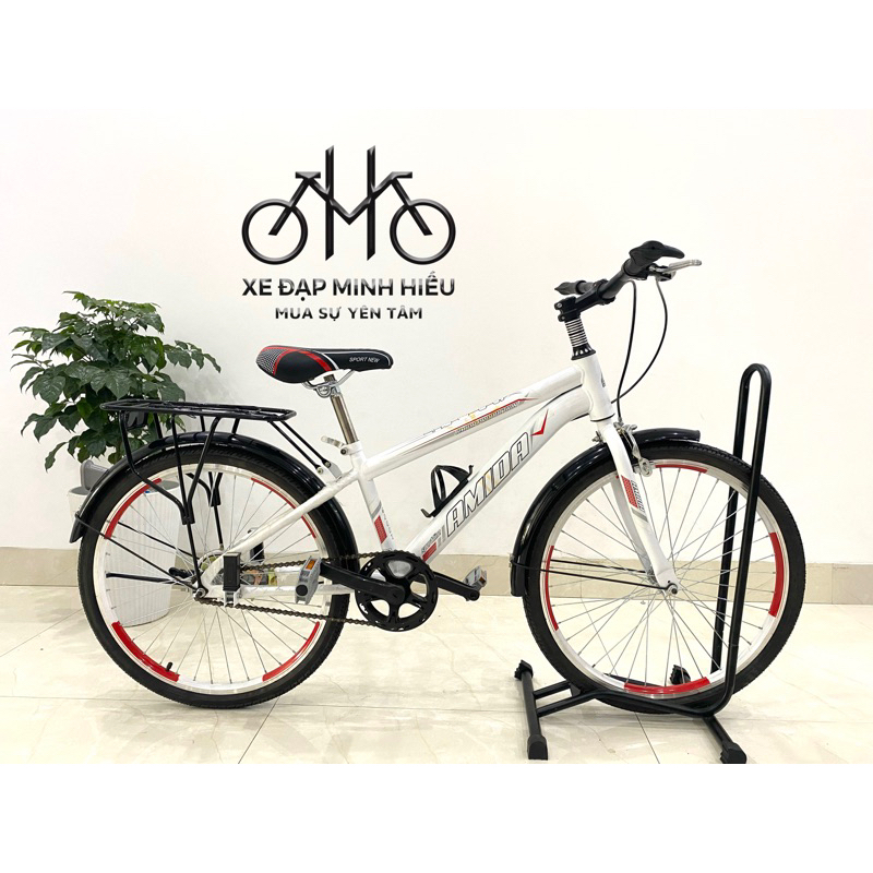 Xe đạp thể thao AMIDA nam khung hai gióng cứng cáp dễ sữa chữa size 24, 26 inch