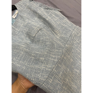 thanh lý đầm vải tweed