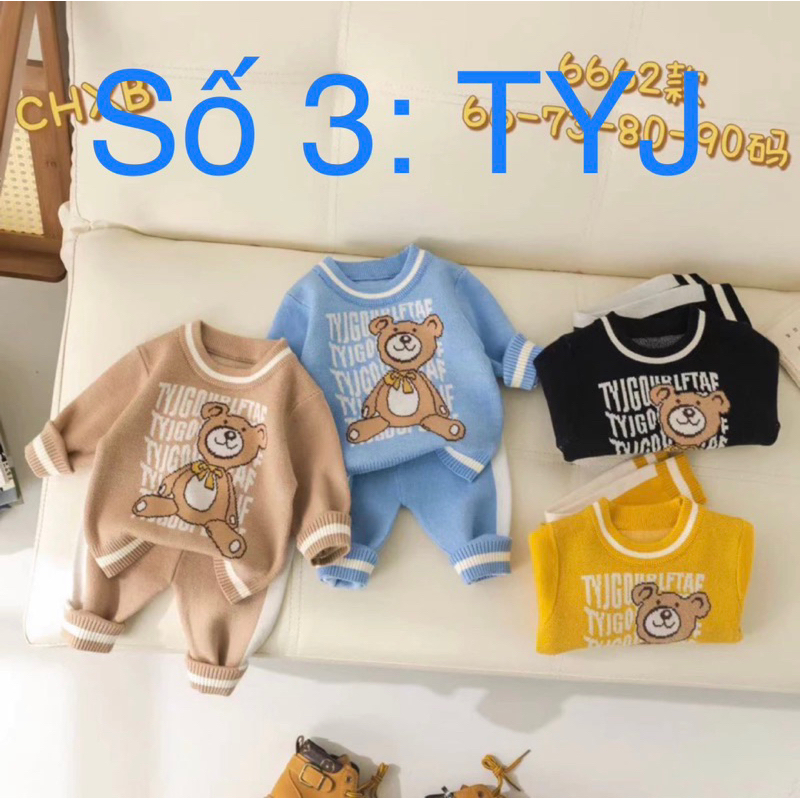 XINHH Bộ len cho bé