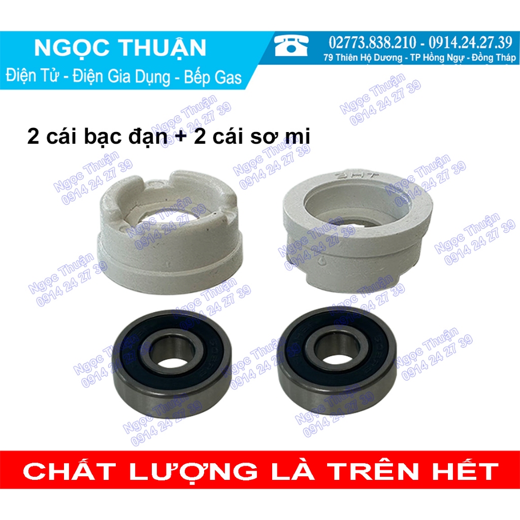 Bạc Đạn 608RS  , Sơ mi dùng cho quạt