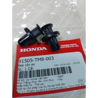 [CHÍNH HÃNG] chốt nhựa ô tô,chốt cài cản, chốt chắn bùn Honda City, Civic, CRV , Brio ,Jazz , Accord 91505TM8003