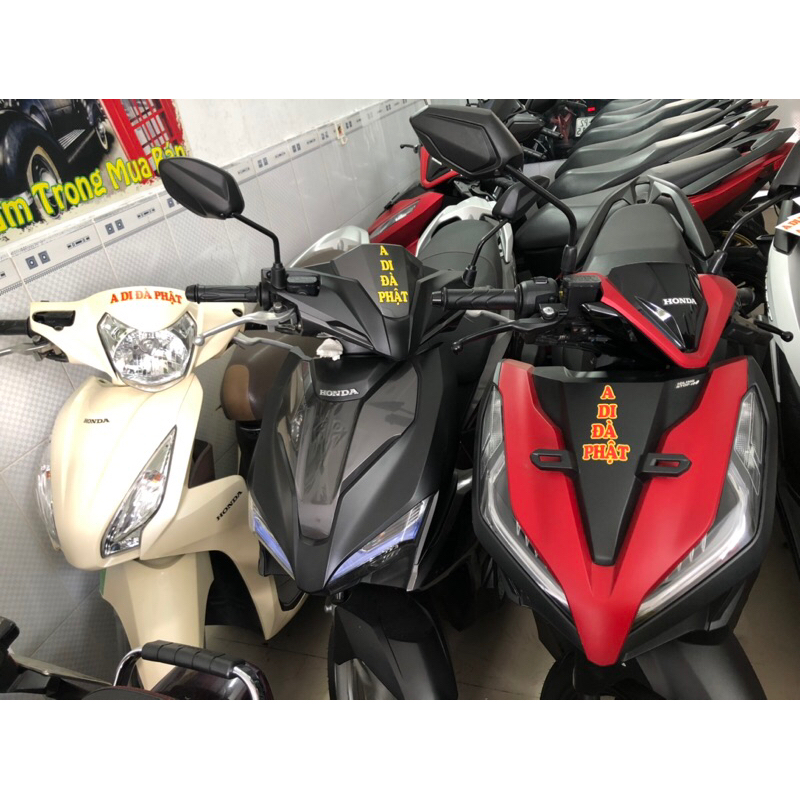 DECAL DÁN CHỮ “A DI ĐÀ PHẬT” . Bán lẻ + sỉ.